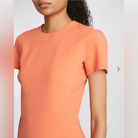 Victoria Beckham Crepe Sheath Dress- Sz 6 - Picture 2 of 12